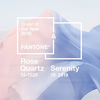 Rose Quartz & Serenity: As Cores de 2016