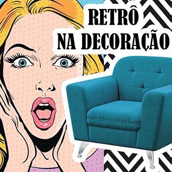 Retr na decorao